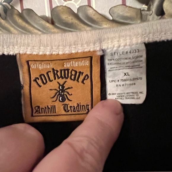 2005 Rockware Blondie Debbie Harry Reglan Crew  Style 3/4 Sleeve Tee | XL - Picture 3 of 5